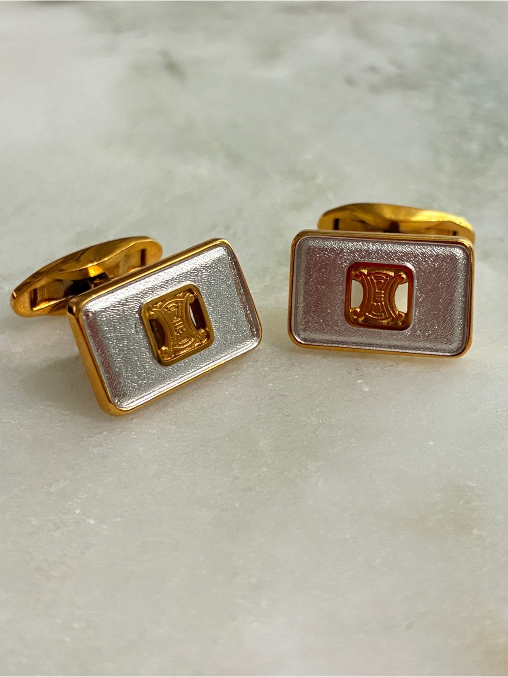 Celine Vintage Cuff Links